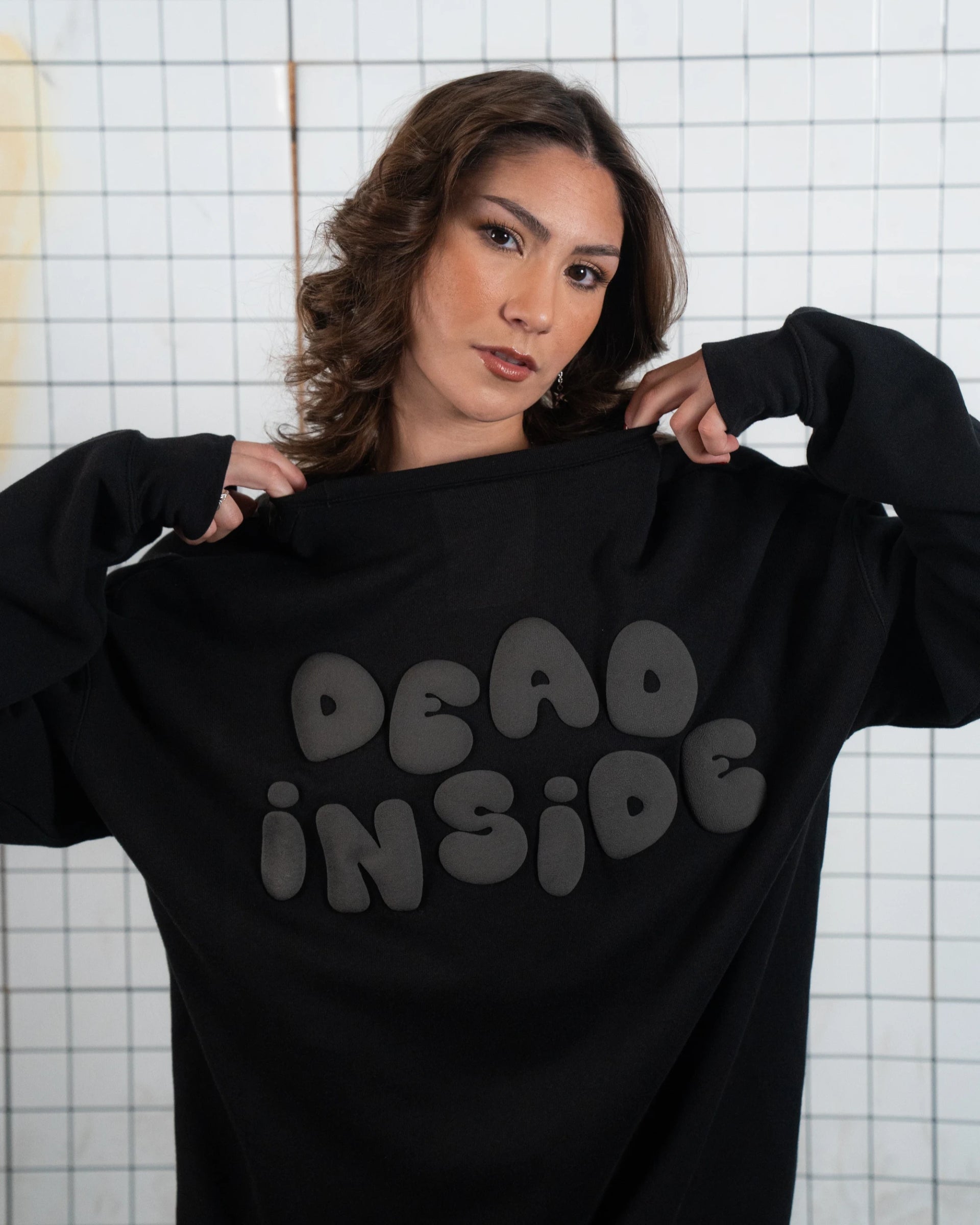 Dead & Puffy Crewneck (puff print)