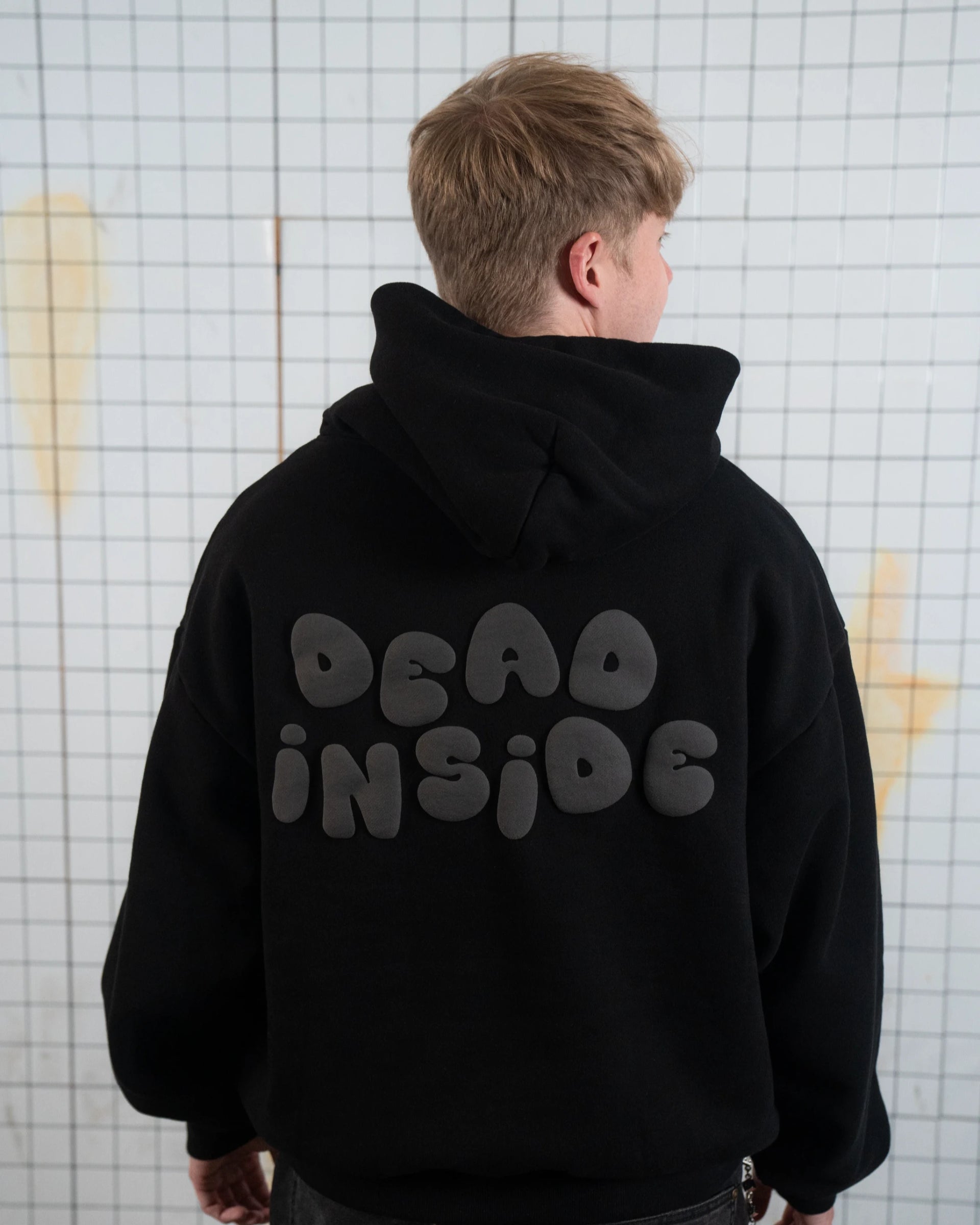 Dead & Puffy Hoodie (puff print)