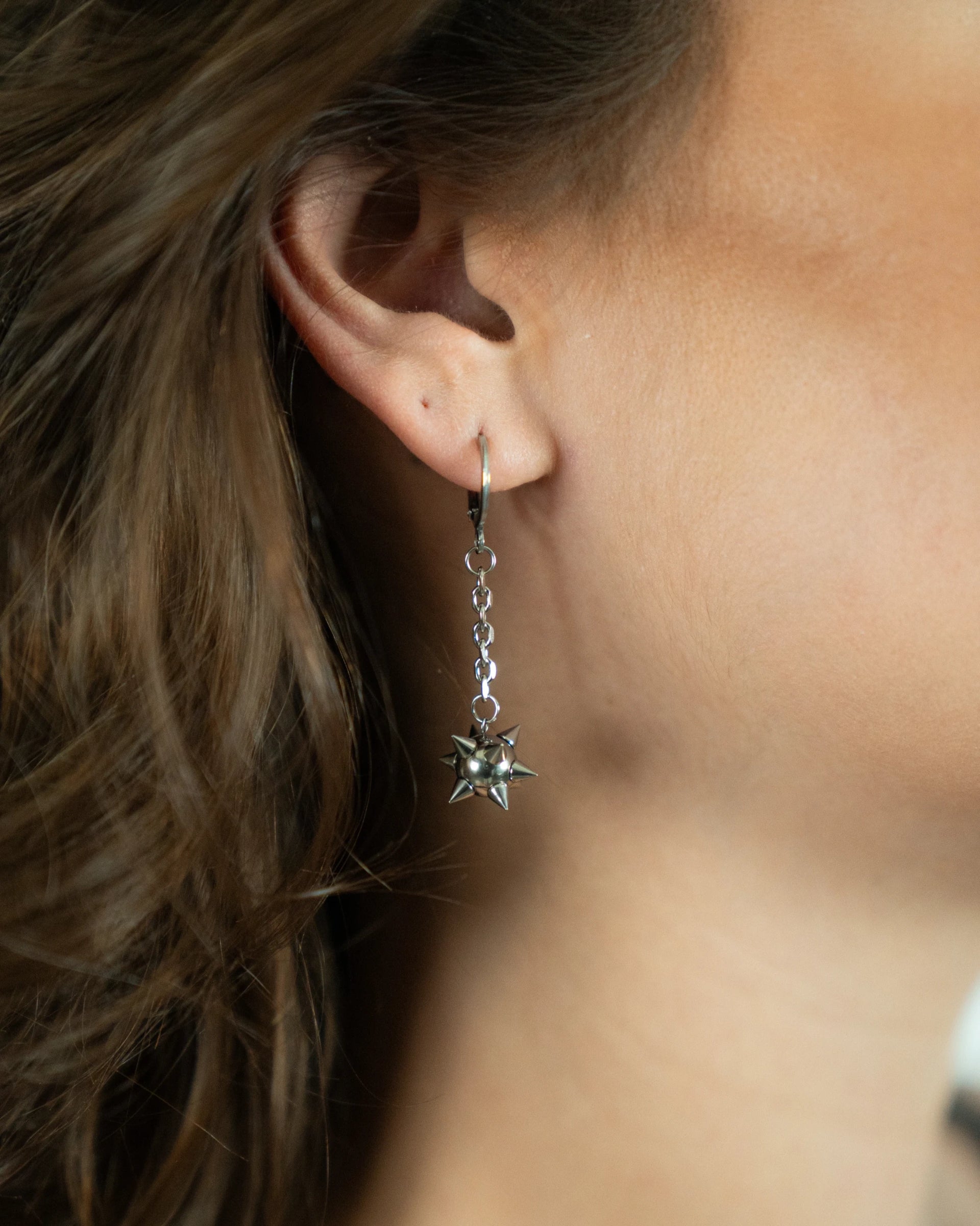 Flail earrings