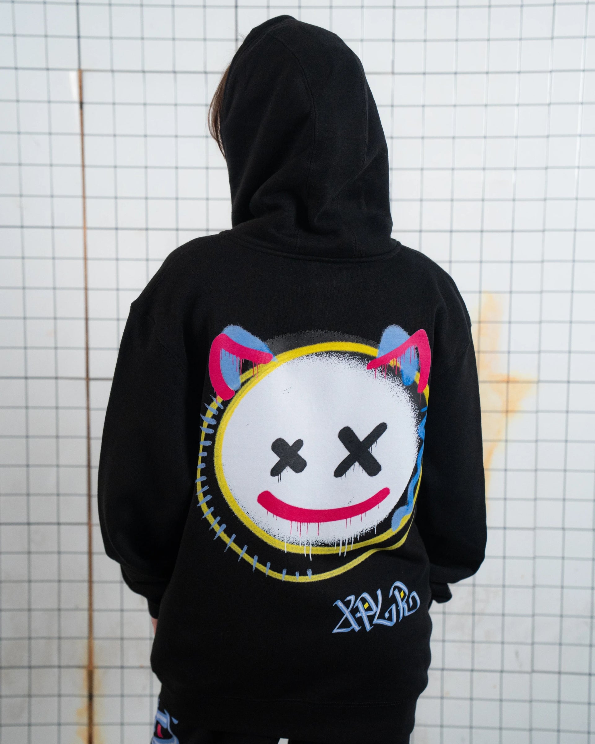 Graffiti Zip Hoodie