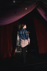 Bleach Flannel Button Up