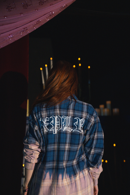 Bleach Flannel Button Up