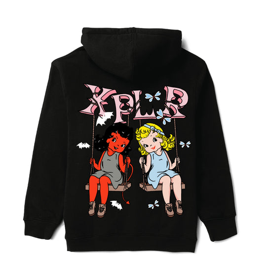 Polar Opposites Hoodie (Art Mockup)