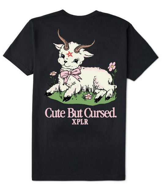 Cute But Cursed Oct'25 Tee (Art Mockup)