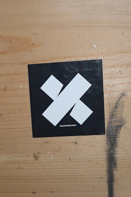 X Logo Sticker Pack